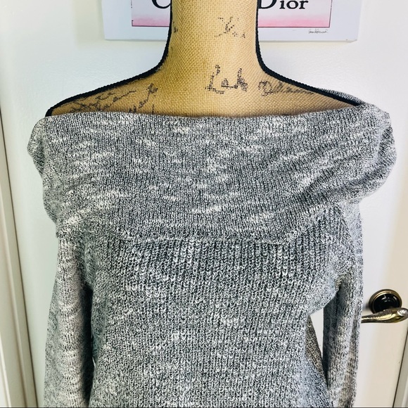 Melrose And Market Women Pullover Cowl Neck Sweater Knit Top Size Medium Streach - Picture 3 of 13